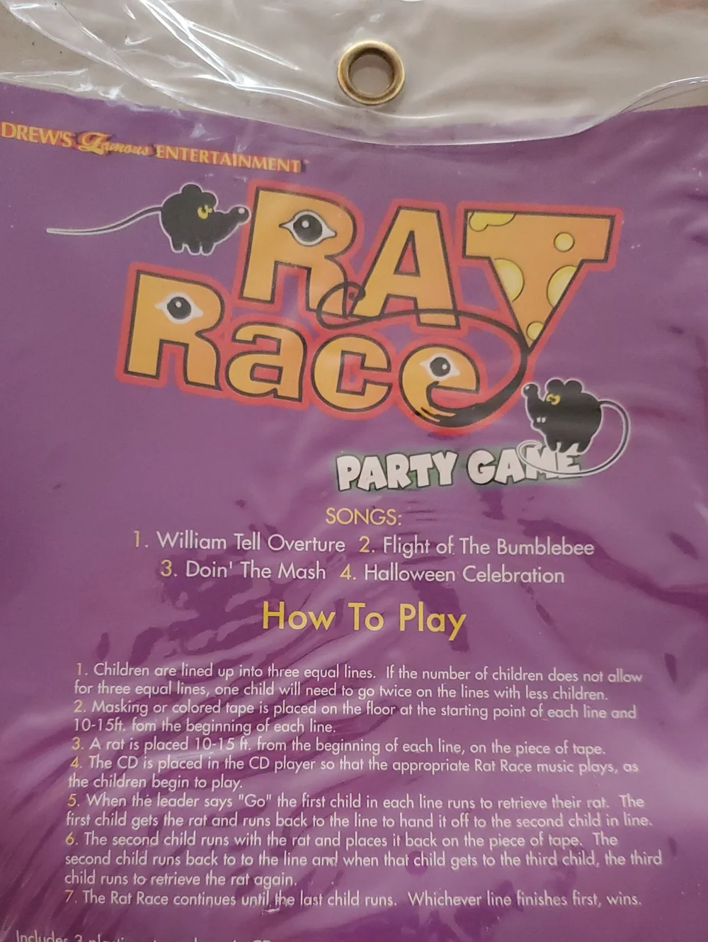 Rat Race Party Game - Purple